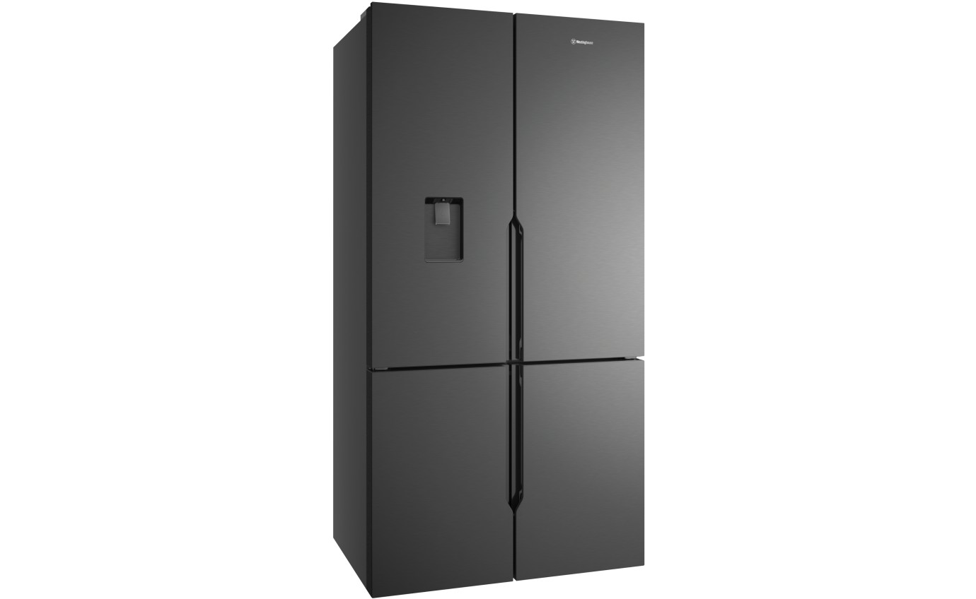 Westinghouse 564L Quad Door Fridge (Matte Charcoal Black) WQE5750BB