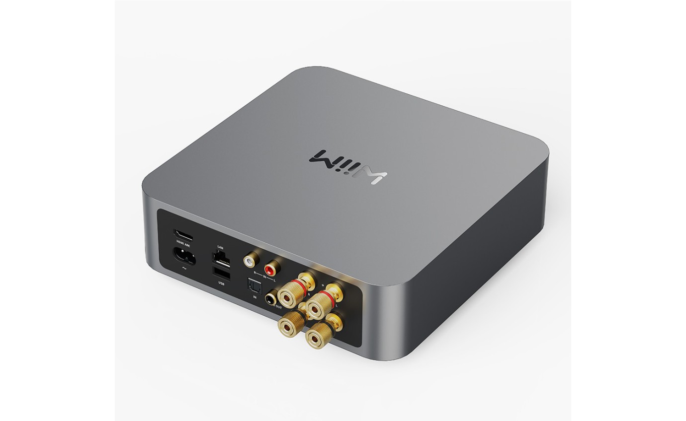 WiiM Amp Multiroom Stereo Streaming Amplifier (Space Grey) WIIMAMPSG
