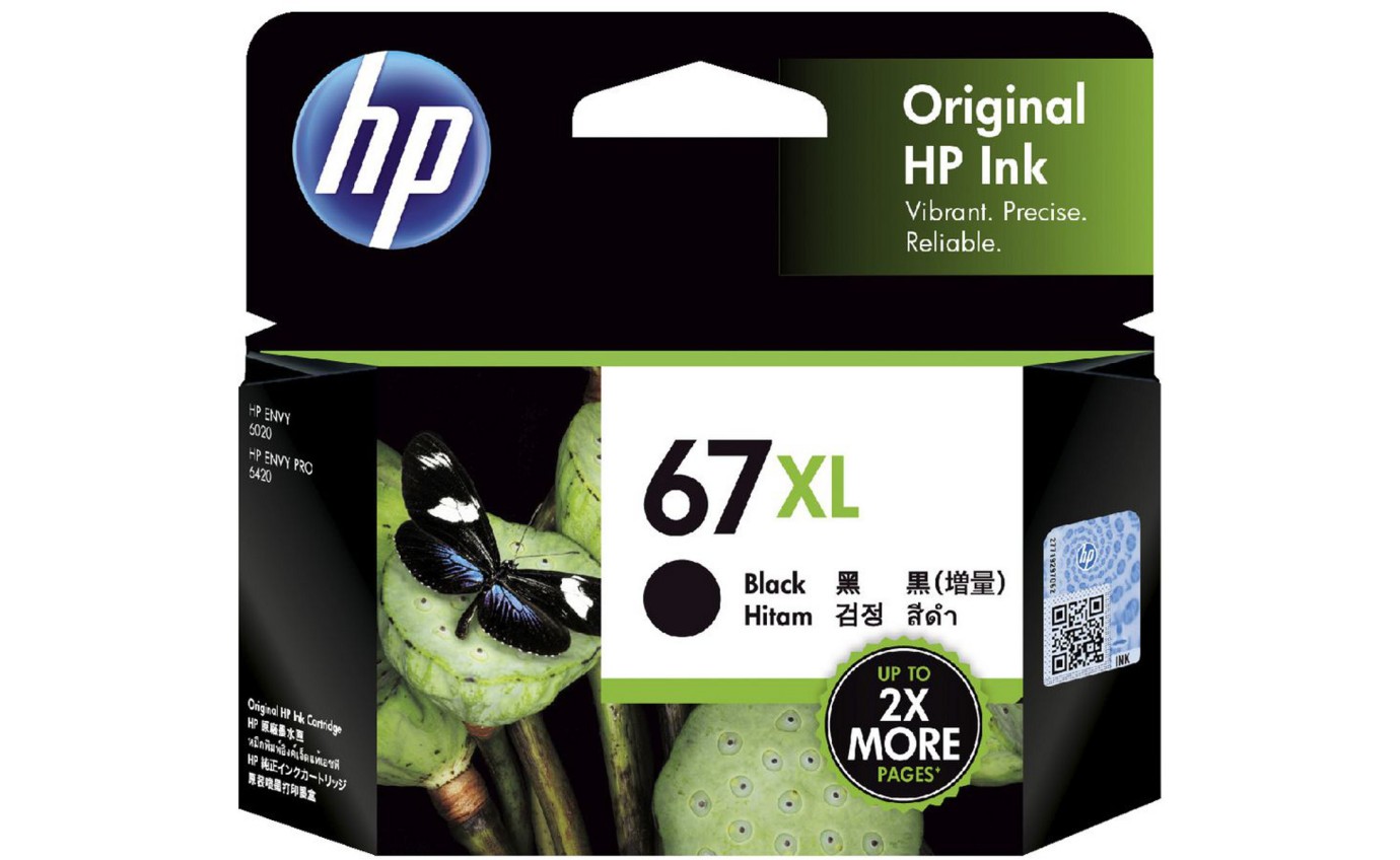 HP 67XL High Yield Original Ink Cartridge (Black) 3YM57AA