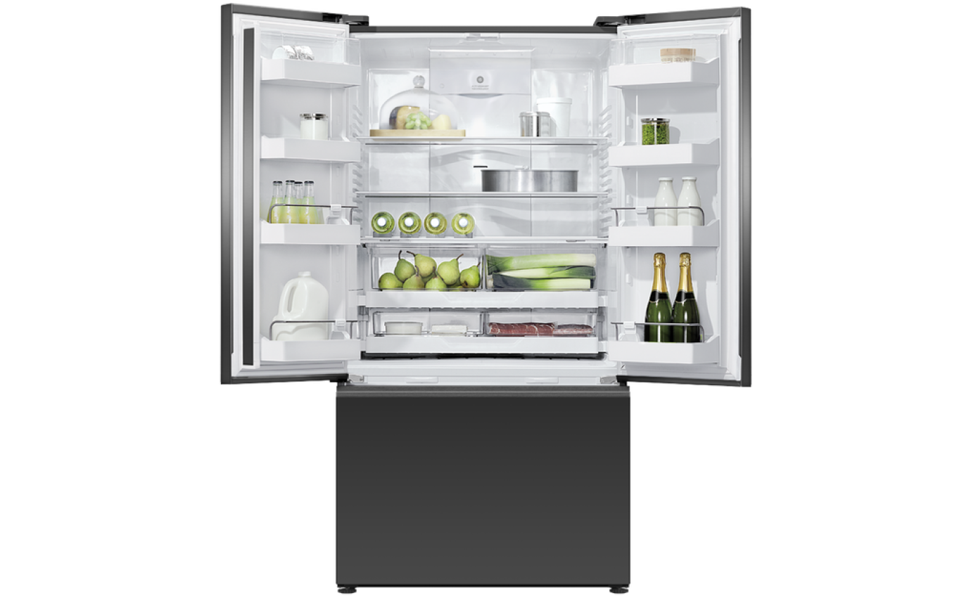 Fisher & Paykel 569L Series 7 French Door Refrigerator Freezer, Ice & Water RF610AZUB5