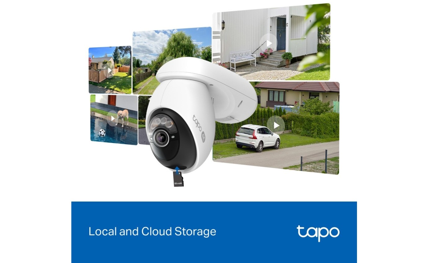 Tapo 4K 8MP Solar-Powered Pan/Tilt Security Camera Kit TAPOC660KIT