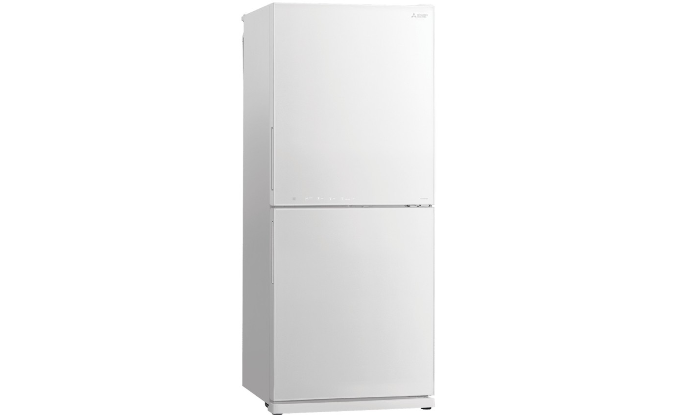 Mitsubishi 421L Bottom Mount Fridge (Glacier White) MRHGS421EXGWHA