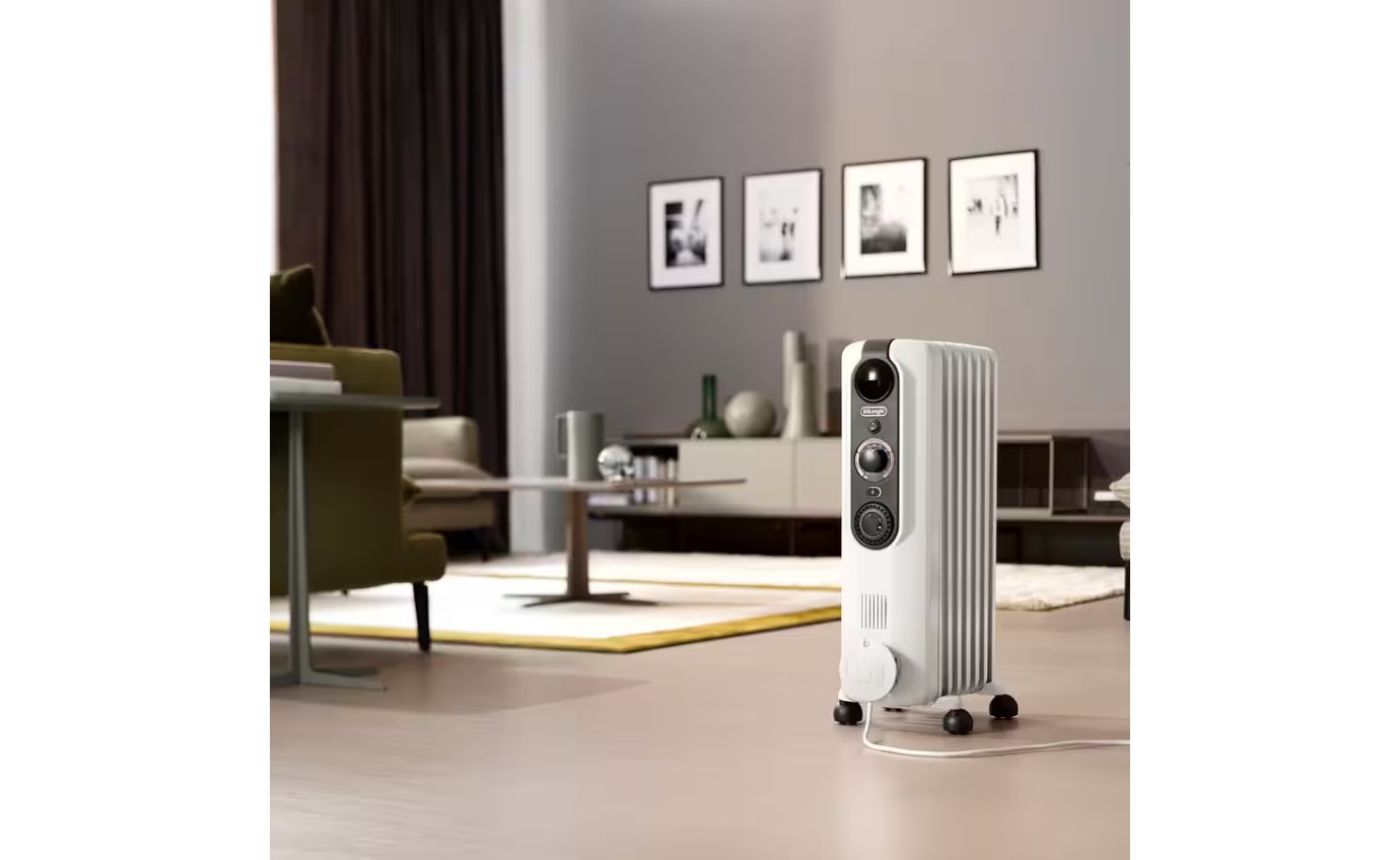 DeLonghi Radia S EasyTronic 1500W Oil Column Heater TRRSE0715T