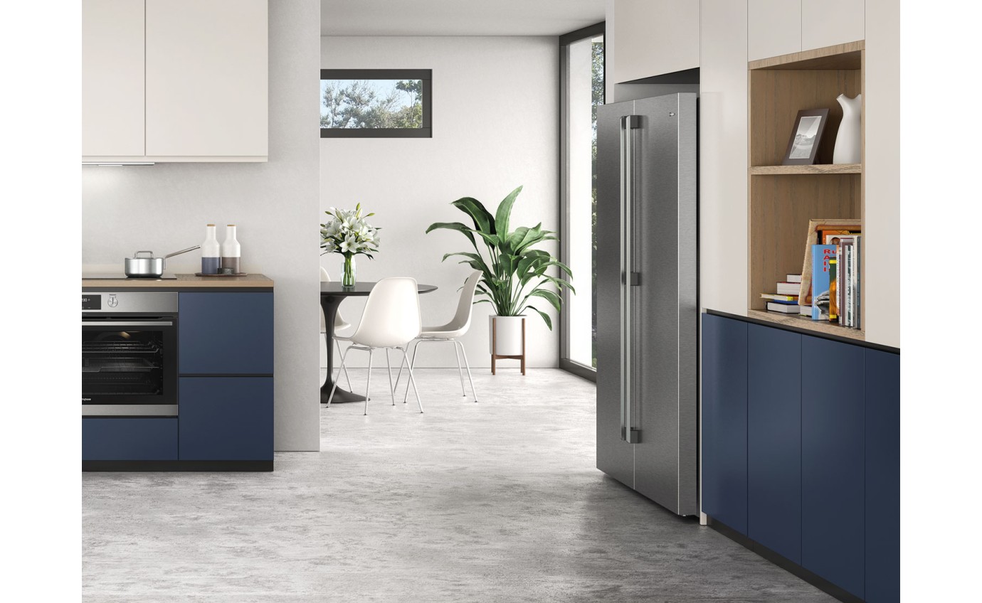 Westinghouse 466L Single Door Fridge (Stainless Steel) WRB5004SCL