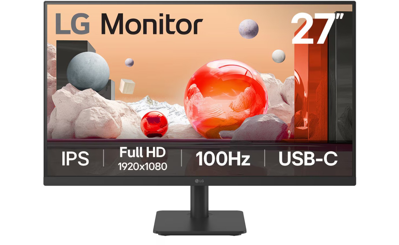 LG 27 inch IPS Full HD Monitor with USB-C 27MS530BB