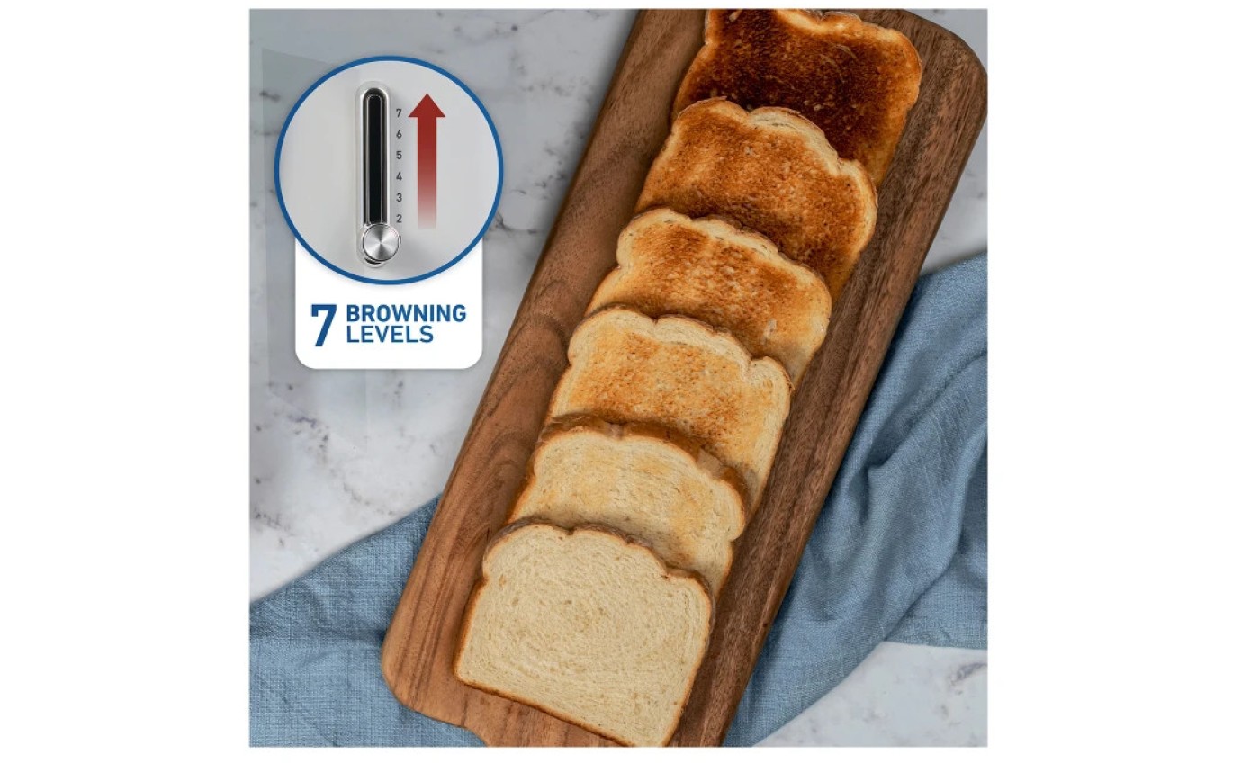 Sunbeam French Riviera Collection 4 Slice Toaster (White) TAM8104WH