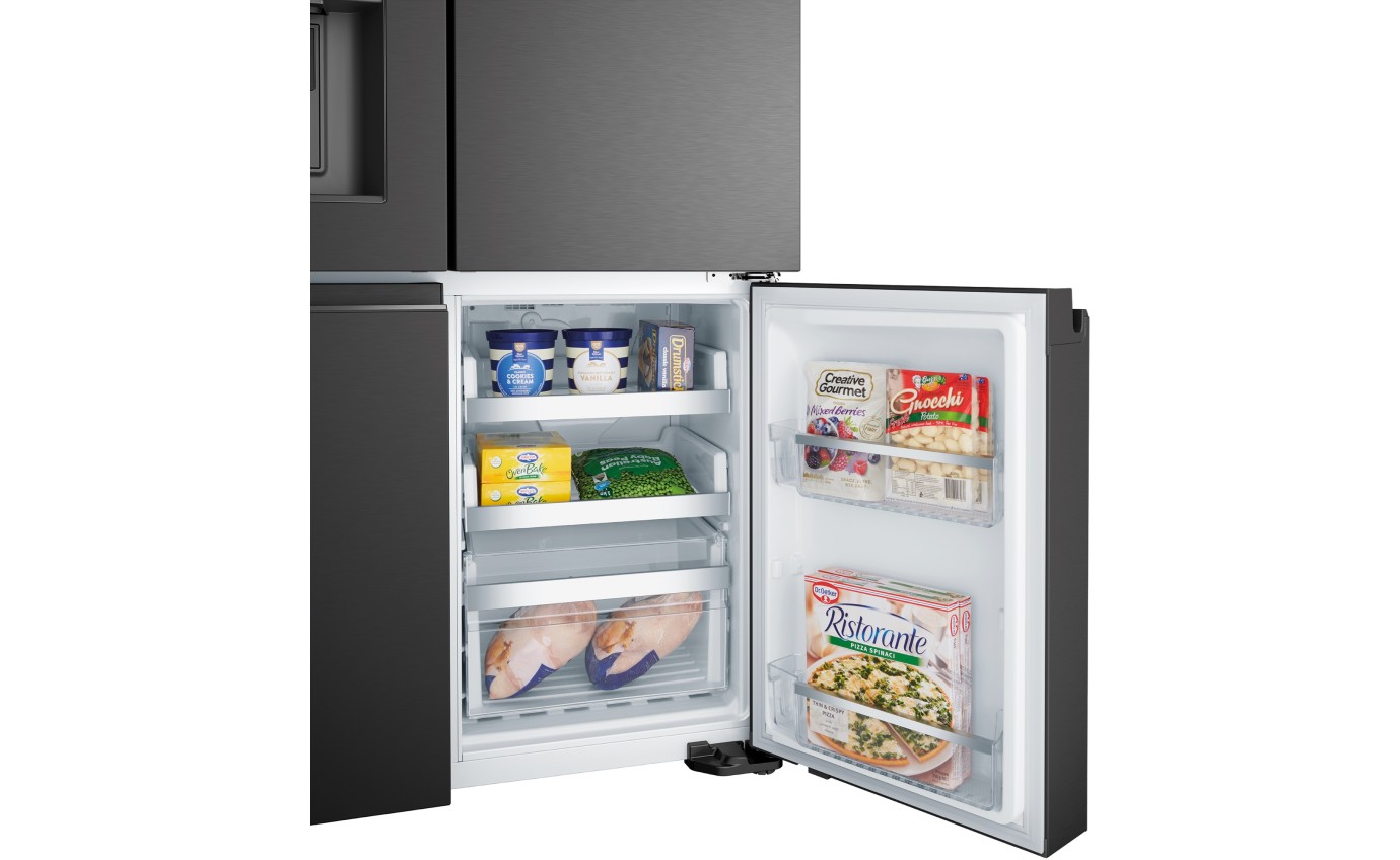 Westinghouse 609L Quad Door Fridge (Matte Black) WQE6170BB
