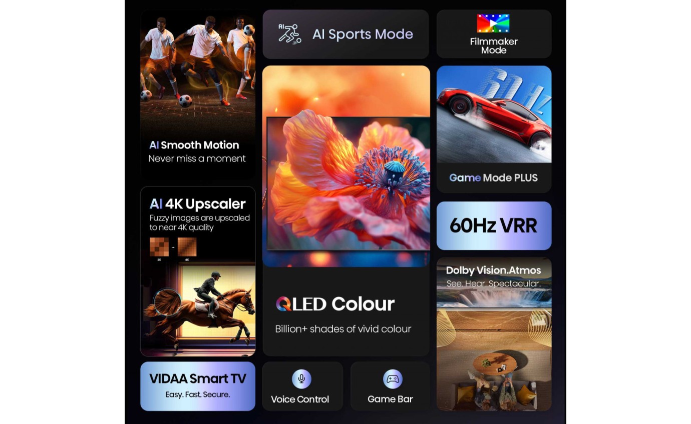 Hisense 43 inch Q6QAU 4K QLED Smart TV 43Q6QAU