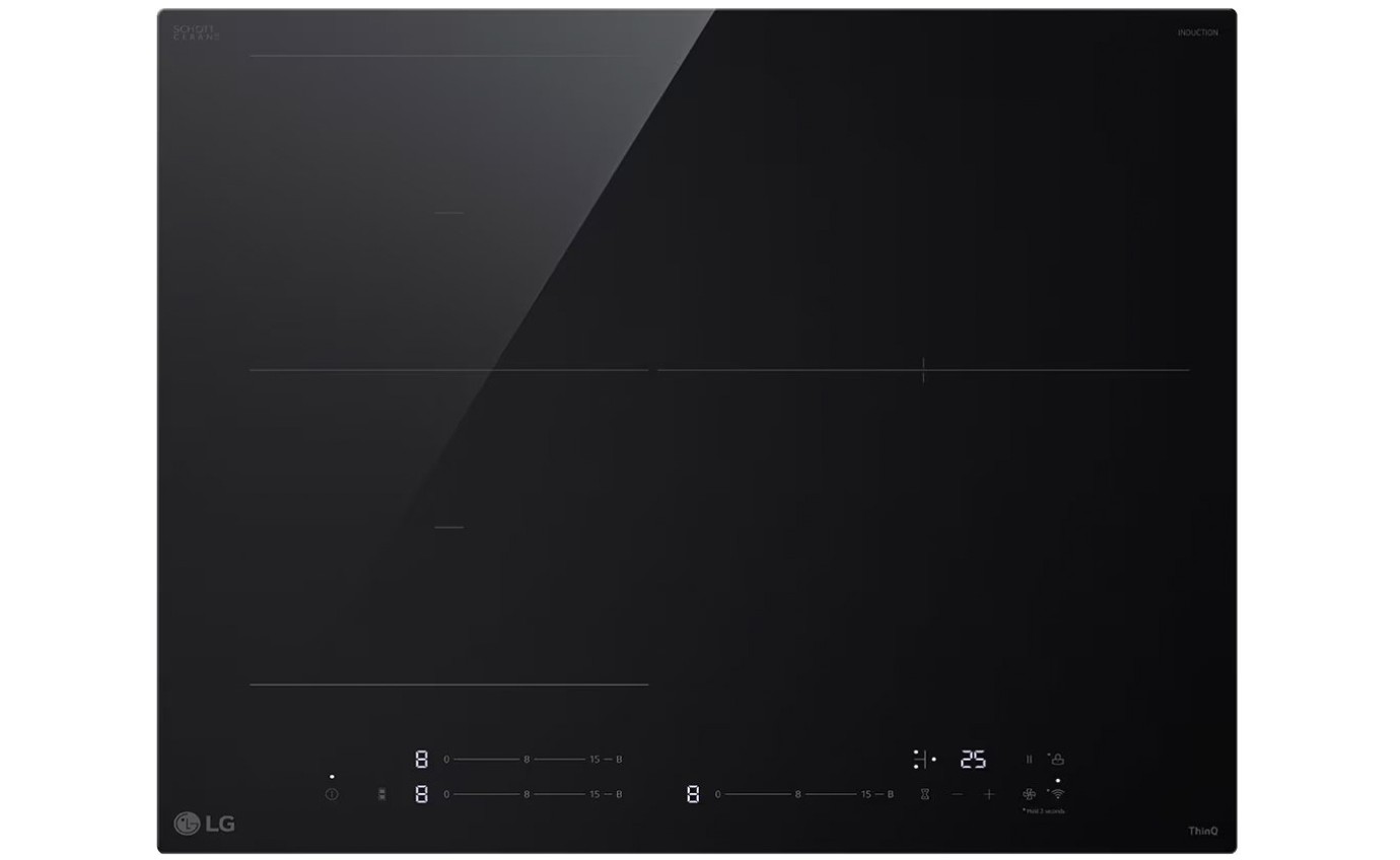 LG 60cm 3 Zone Induction Cooktop BCI607T3BG