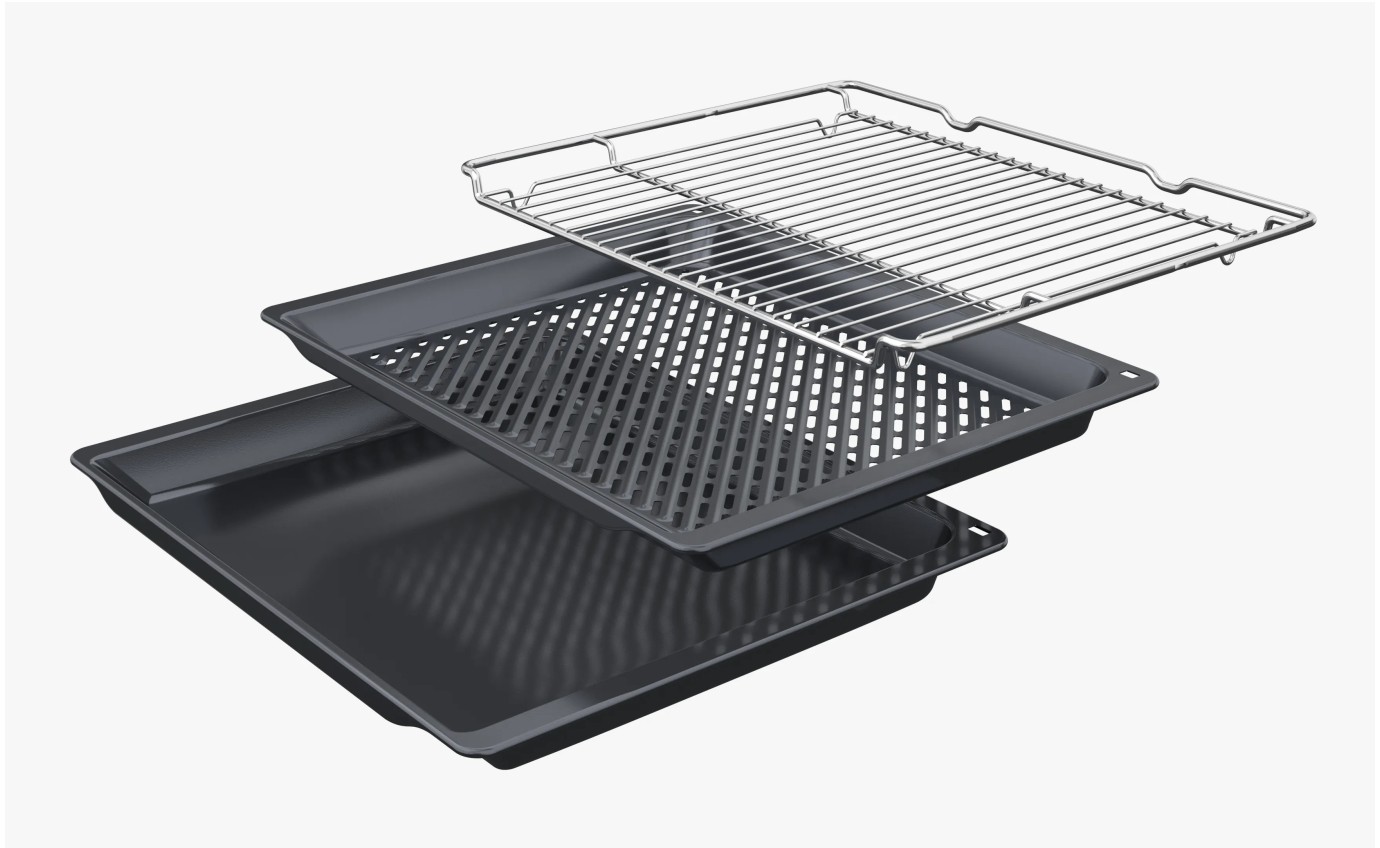 Bosch 60cm Built-In Compact Oven with Microwave Function CMG7241B1A