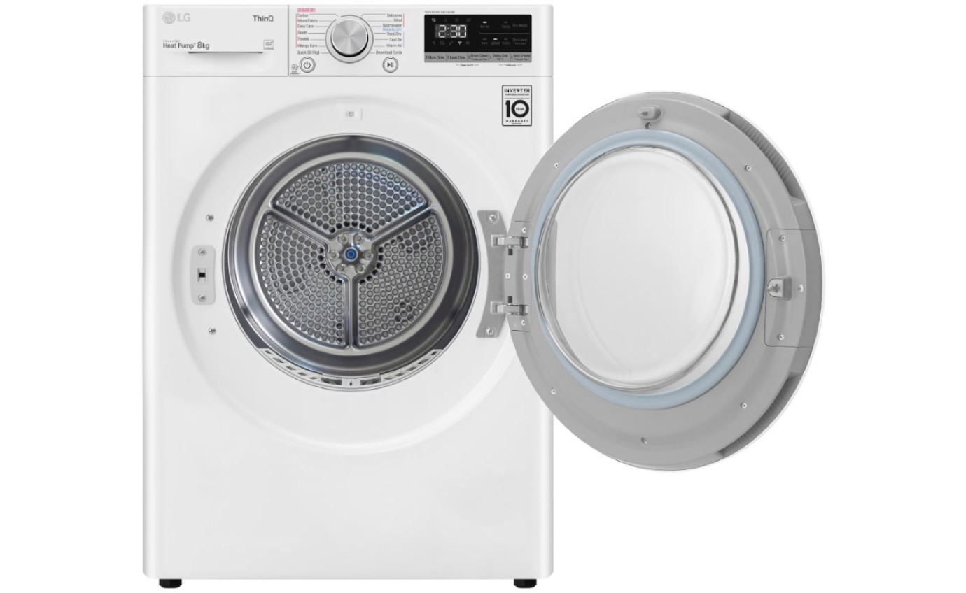 LG 8kg Heat Pump Dryer DVH508W