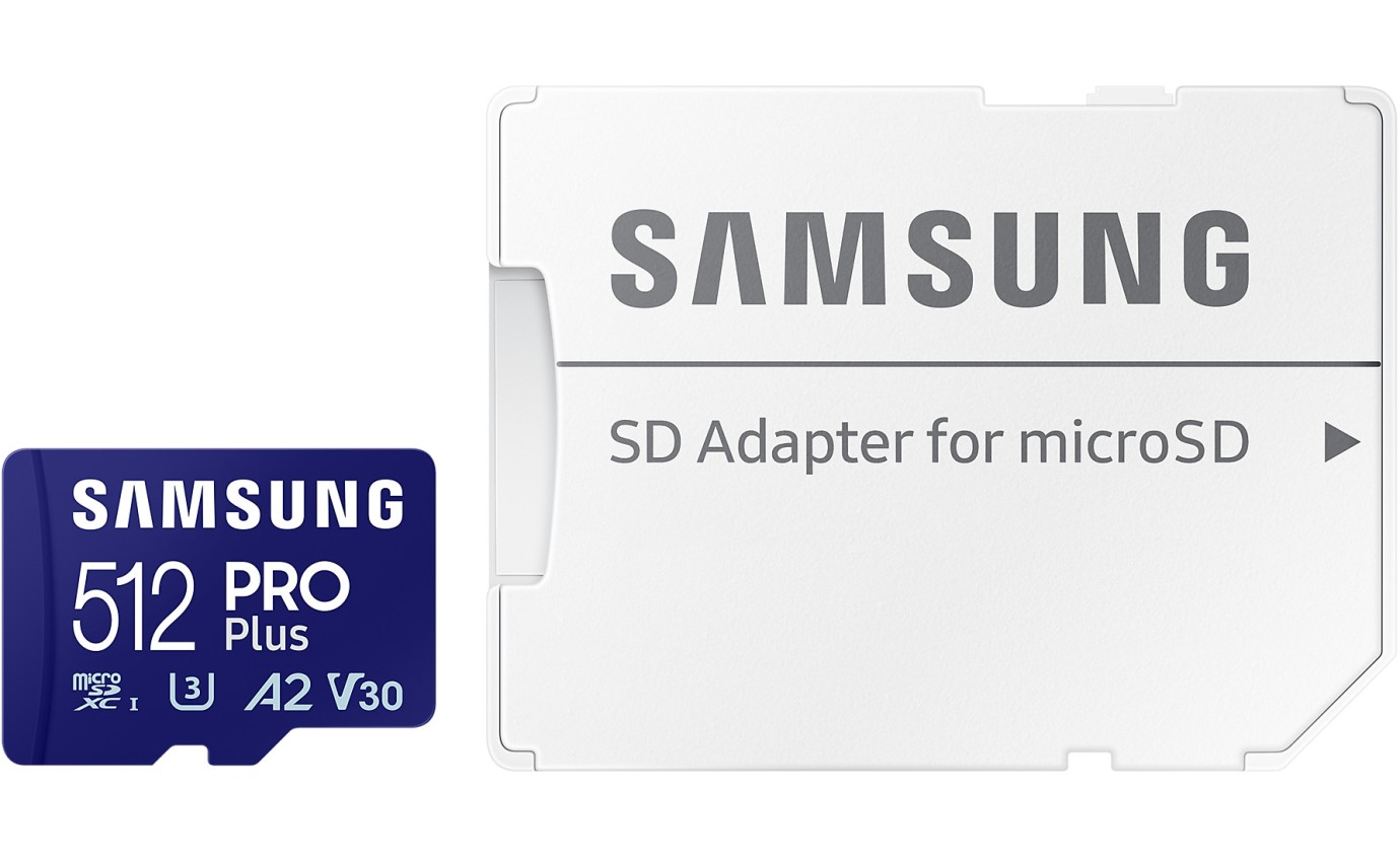 Samsung 512GB PRO Plus microSD Card MBMD512SAAPC