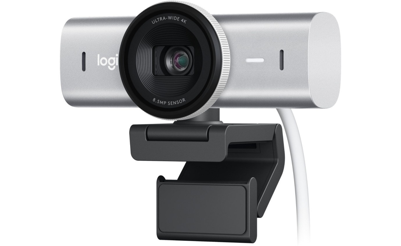 Logitech MX Brio Ultra HD 4K Webcam (Pale Grey) 960001561