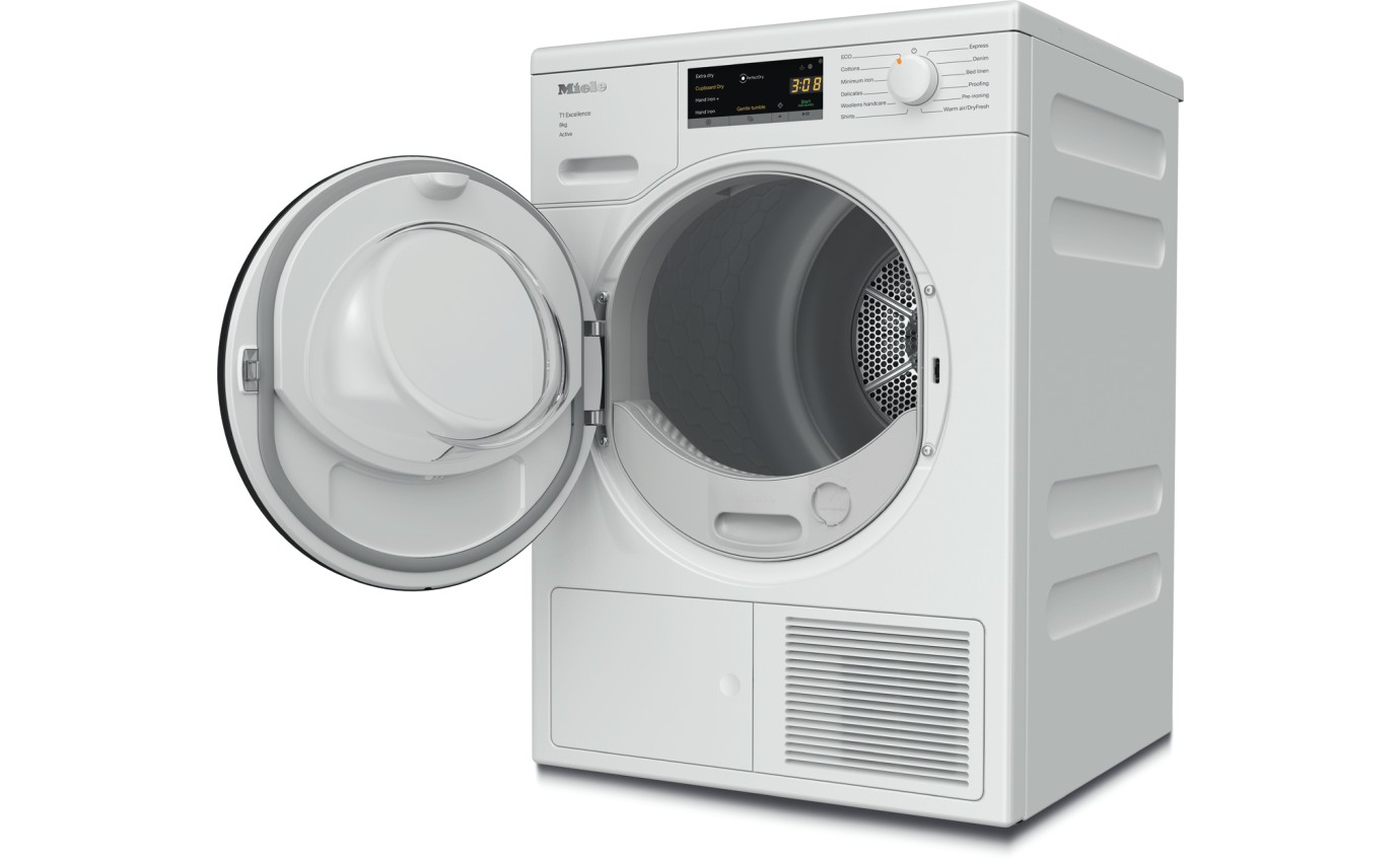 Miele 8kg Active T1 Heat Pump Dryer TEA325WP
