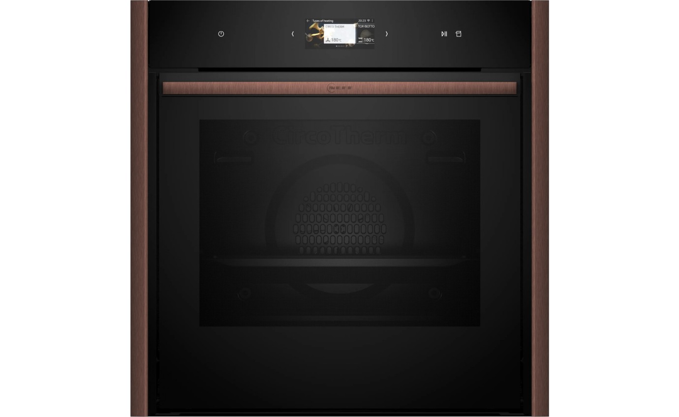 Neff 60cm N 90 Built-in Oven with Steam Function (Brushed Bronze) B69FS5CY0ABB