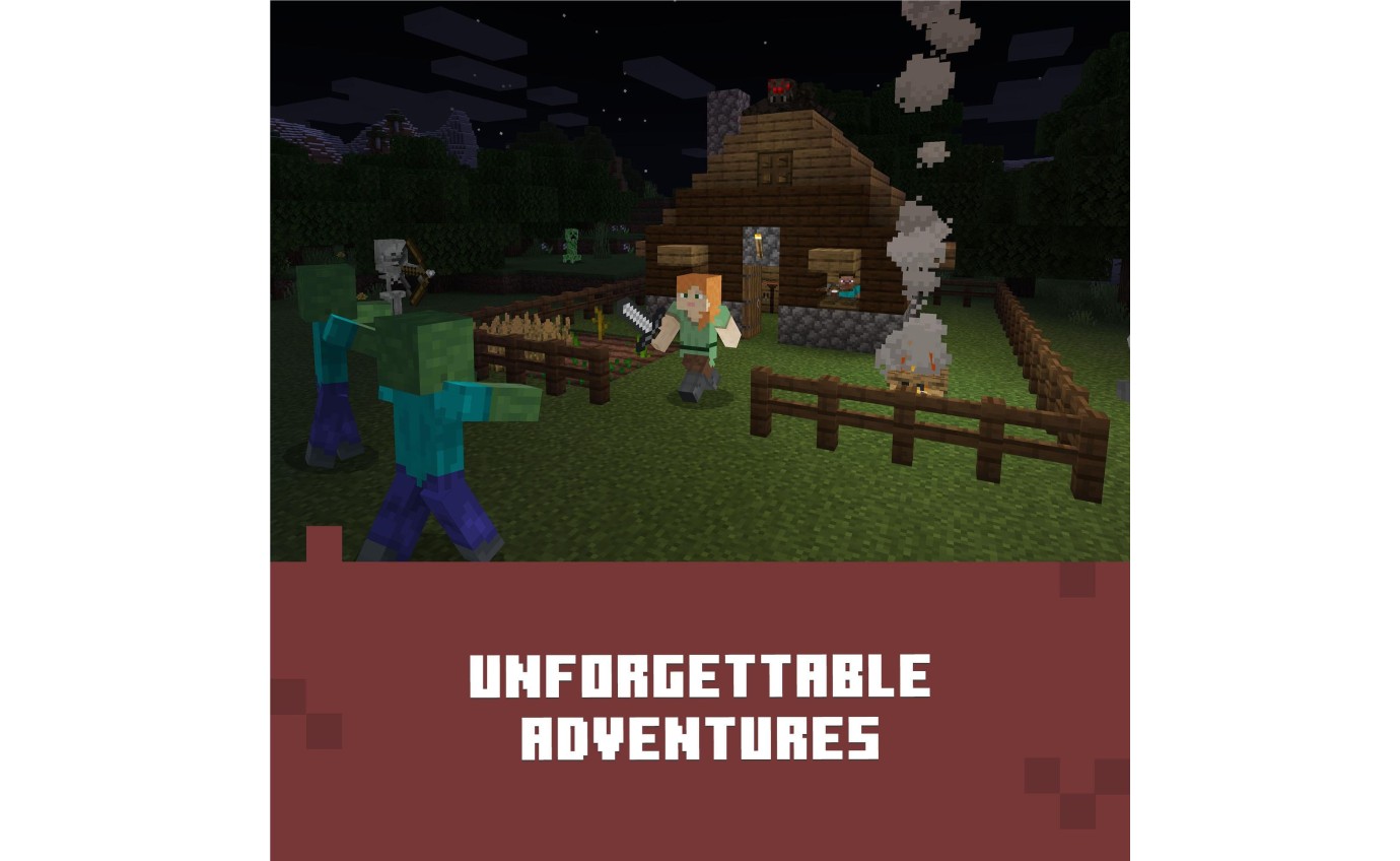 Xbox Minecraft + 3500 Minecoins Bundle 8FC00006