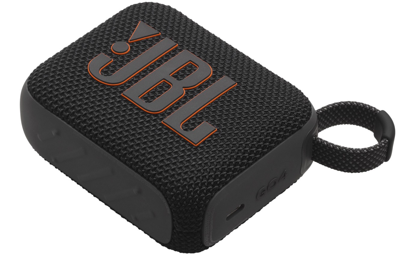 JBL Go 4 Mini Portable Bluetooth Speaker (Black) JBLGO4BLK