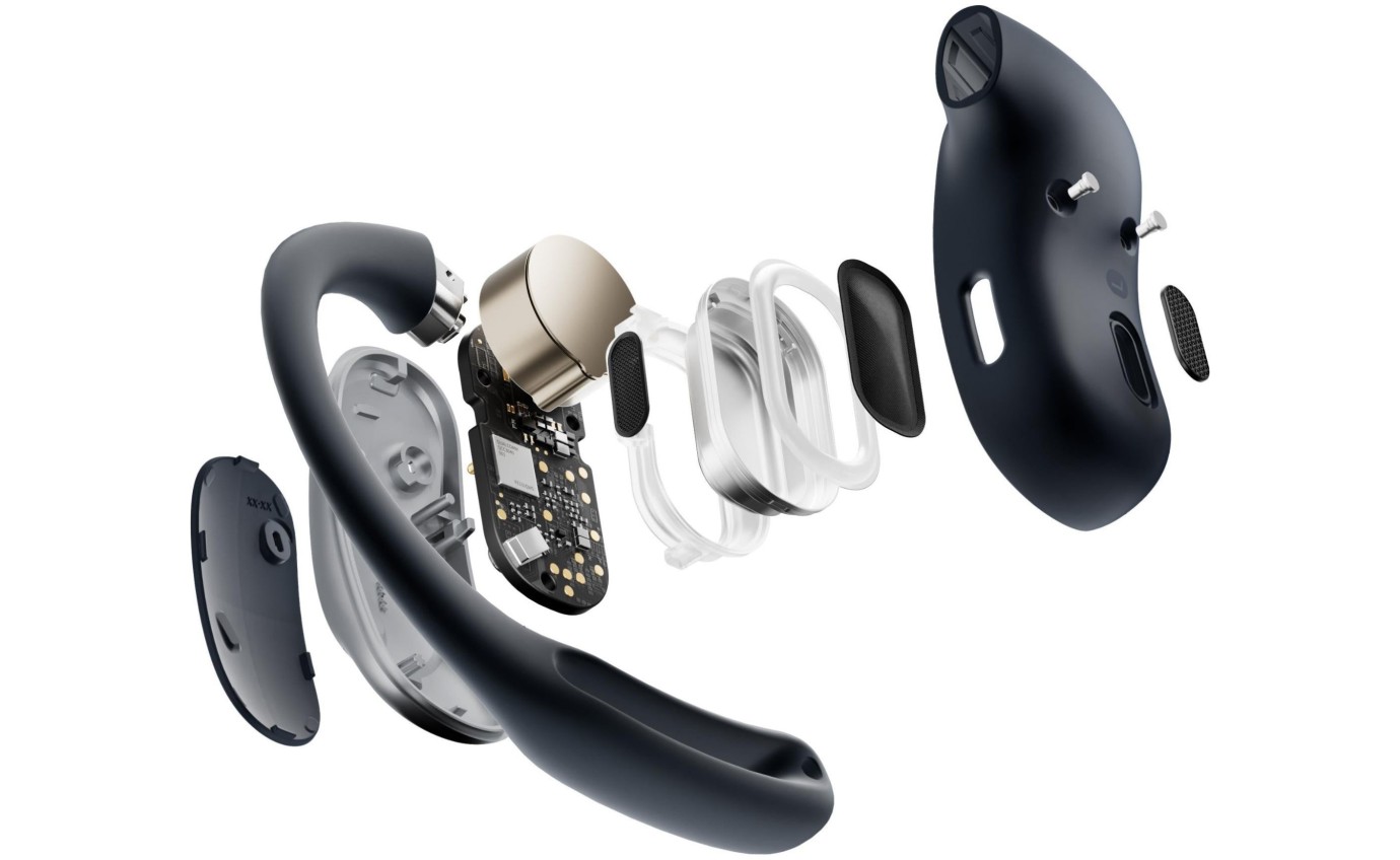 SHOKZ OPENFIT AIR ブラック T511 Shokz OpenFit Air Open-Ear True Wireless Earbuds | Abt