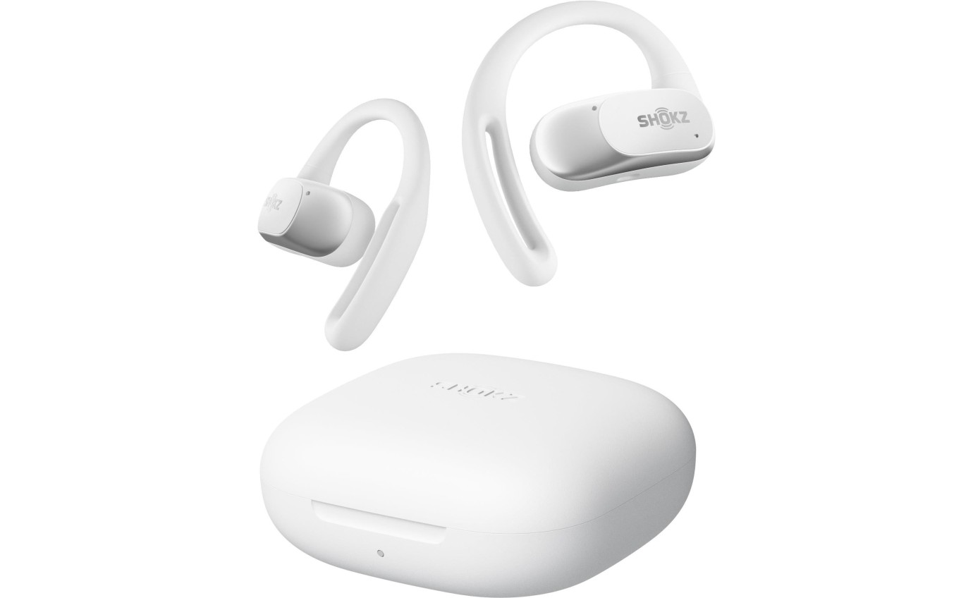 Shokz OpenFit Air Open-Ear Headphones (White) T511STWT
