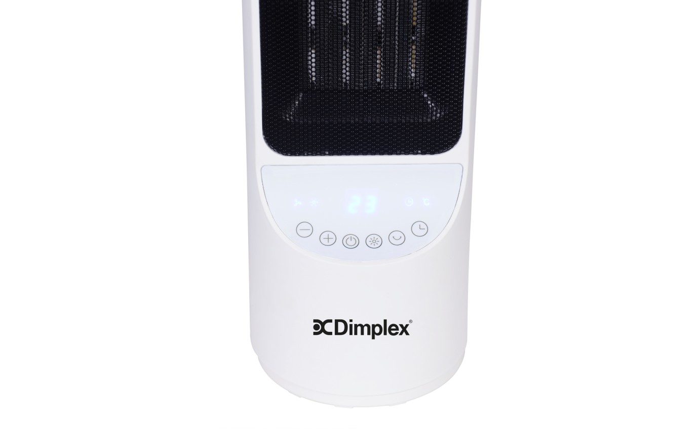 Dimplex 2000W Tall Ceramic Electric Heater (Electronic Controls) [White] DHCERA20E