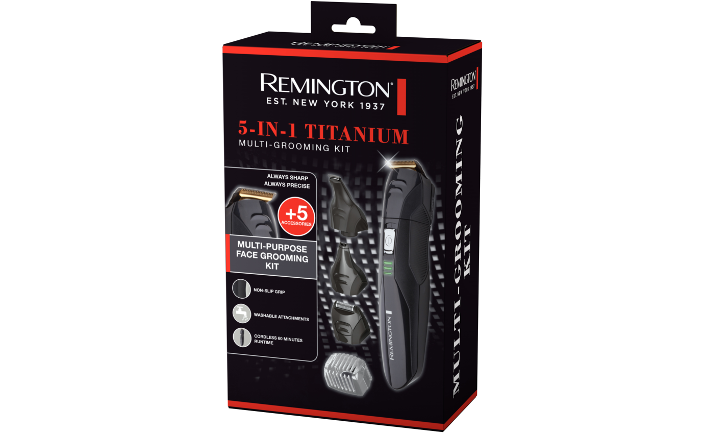 Remington 5-in-1 Titanium Multi-Grooming Kit PG6024AU