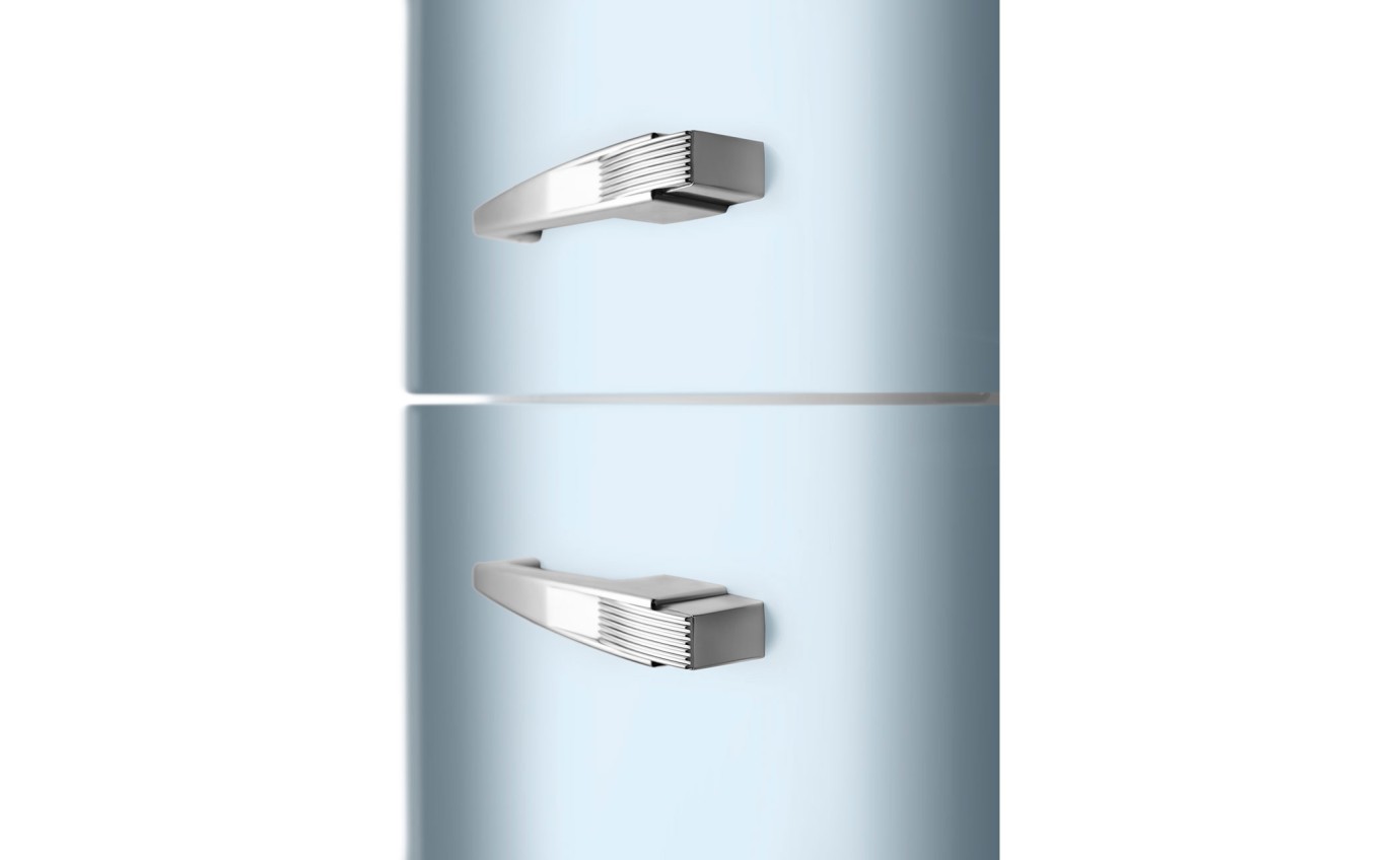 Smeg 331L 50s Style Retro Bottom Mount Fridge (Pastel Blue) FAB32LPB5AU