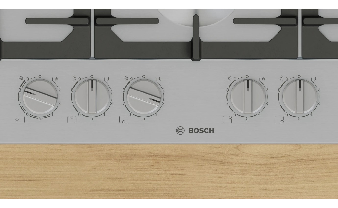 Bosch 75cm Gas Cooktop PCS7A5I90A