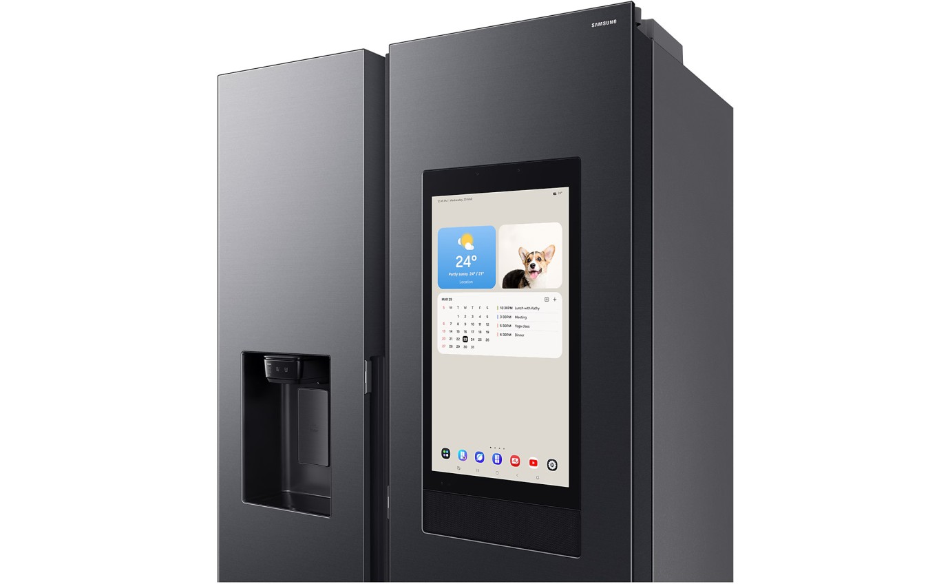 Samsung 615L Family Hub™ Side By Side Fridge SRS6800BFH