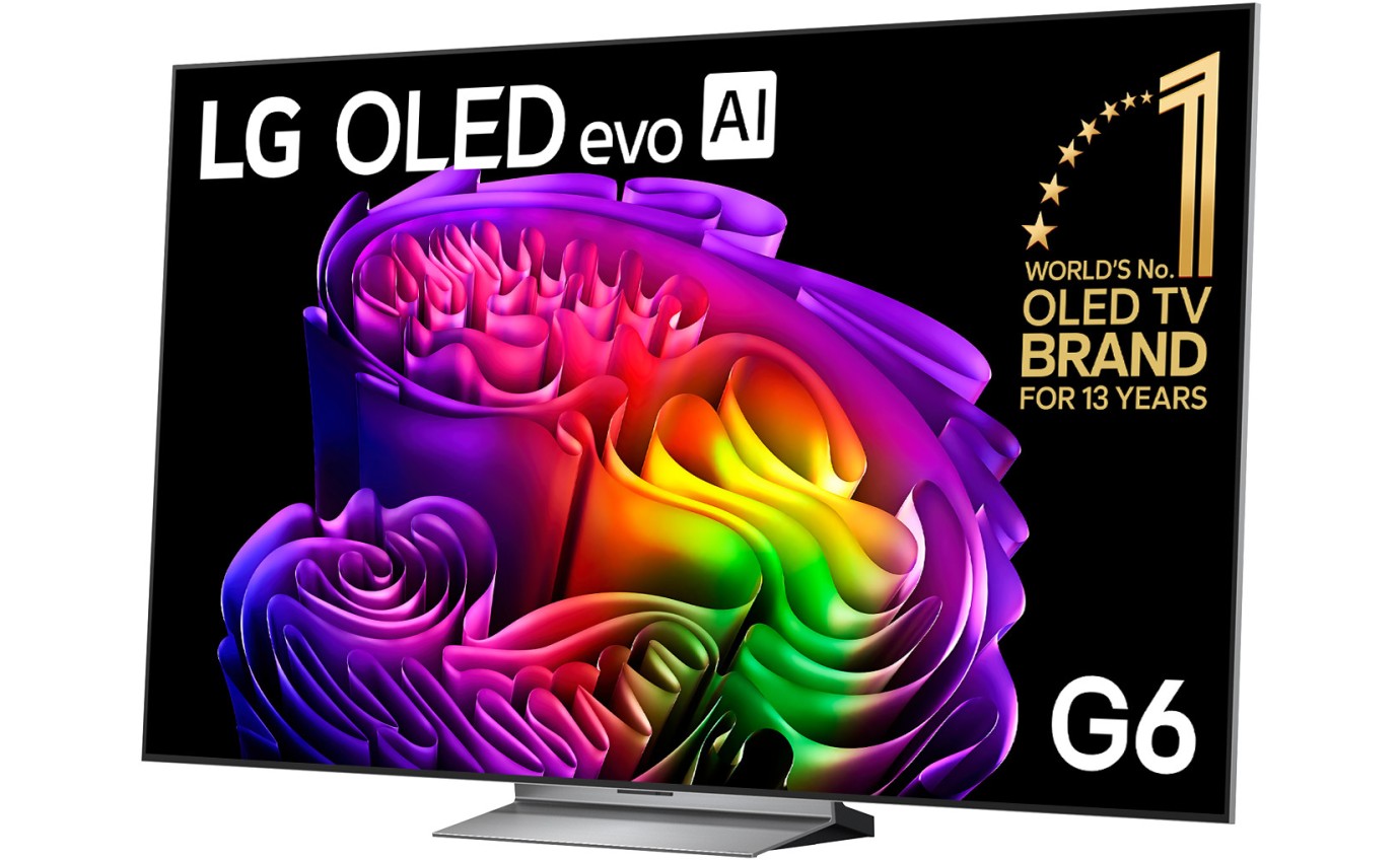 LG 77 inch G6 OLED evo AI 4K Smart TV OLED77G6PSB
