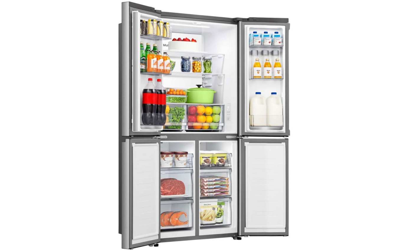 Hisense 483L French Door Refrigerator (Stainless Steel) HRCD483TS