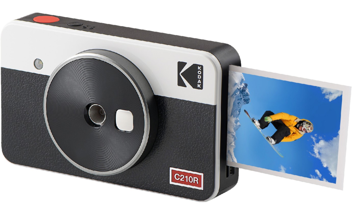 Kodak Mini Shot 2 Retro Instant Camera (Cloud White) C210RW