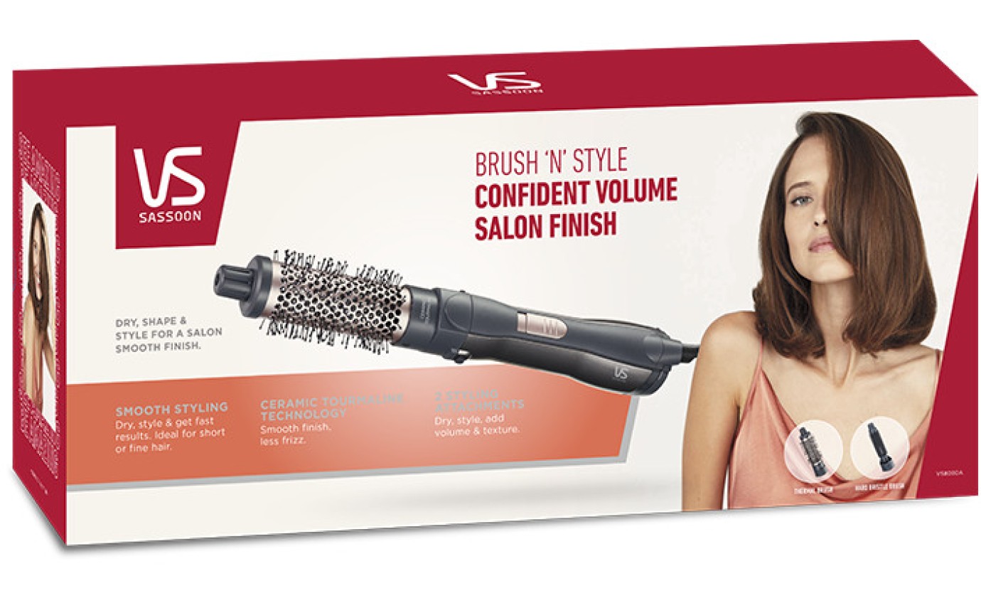 Enrich Rotating Hot Air Styler Vs Sassoon Brush Air Style Vs