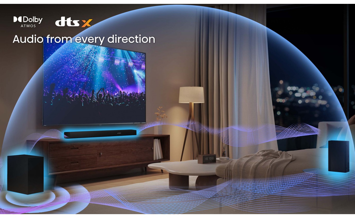 Hisense 5.1ch Soundbar with Dolby Atmos AX5100Q