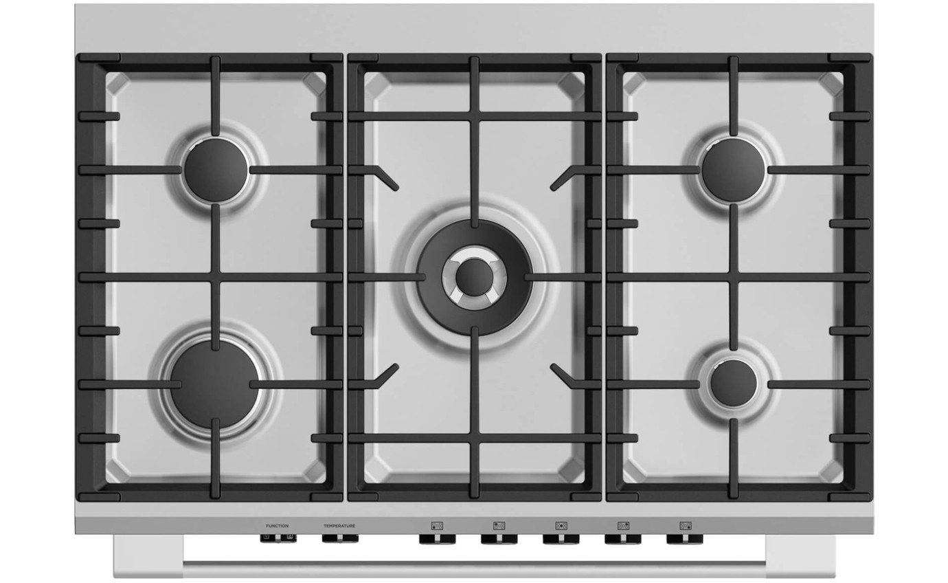 Fisher & Paykel 90cm Series 5 Classic 5 Burner Dual Fuel Cooker OR90SCG1X1