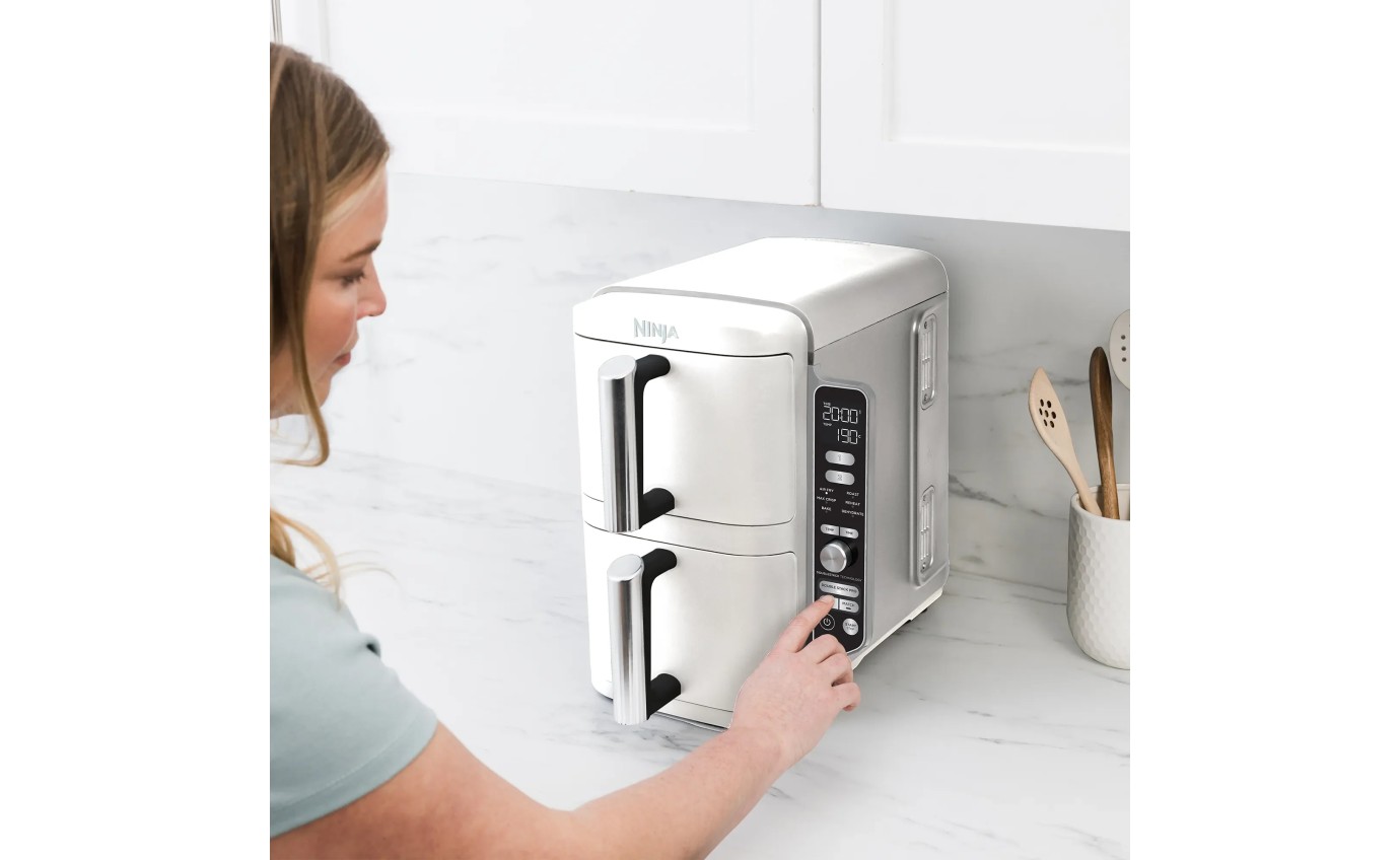Ninja DoubleStack XXXL 9.5L 2 Drawer Air Fryer SL400WH
