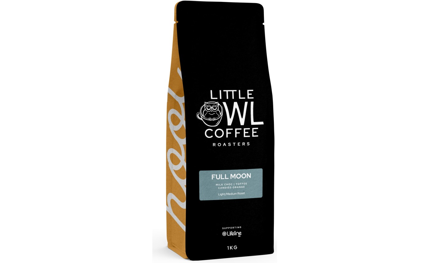 Little Owl Coffee Full Moon Beans 1kg FULLMOON1KG