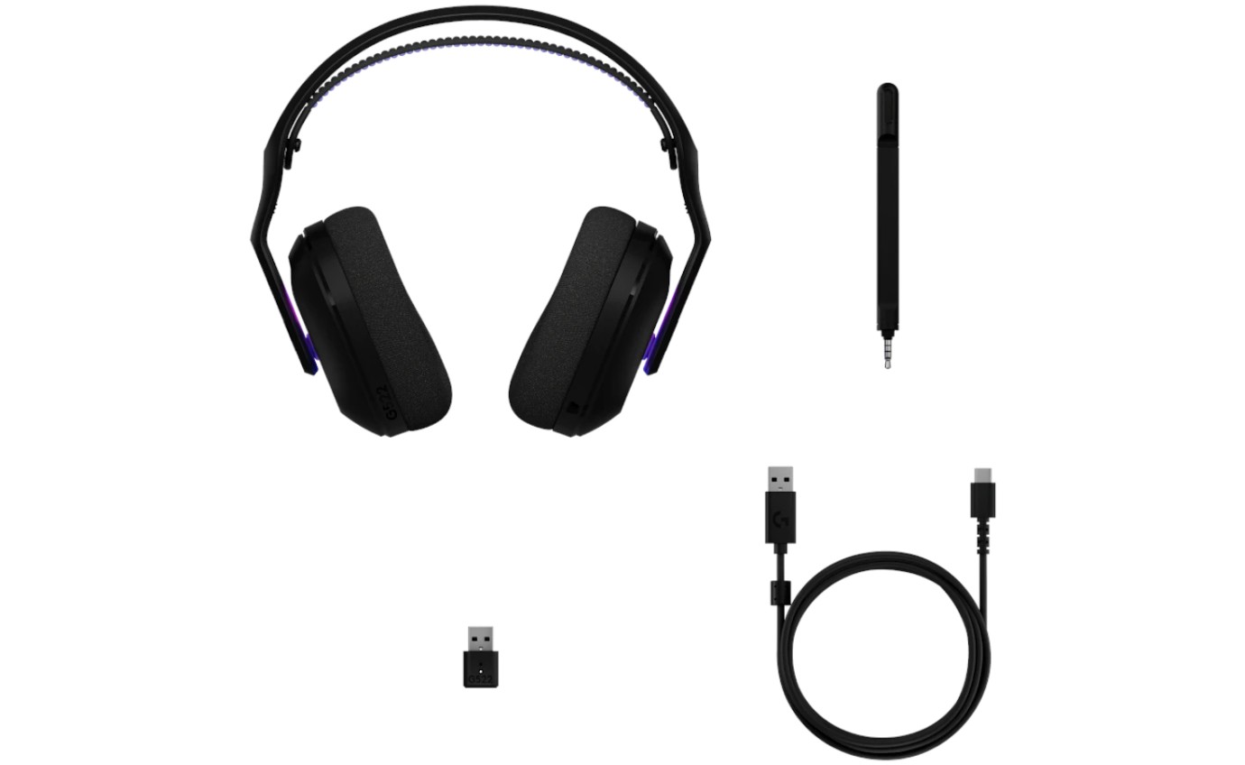 Logitech G522 LIGHTSPEED Wireless Gaming Headset (Black) 981001545