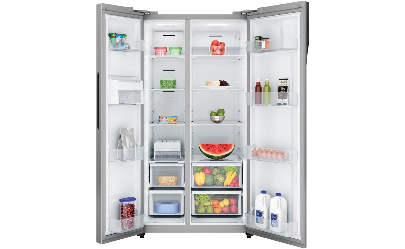 Westinghouse 624L Side By Side Fridge (Silver) WSE6200SB