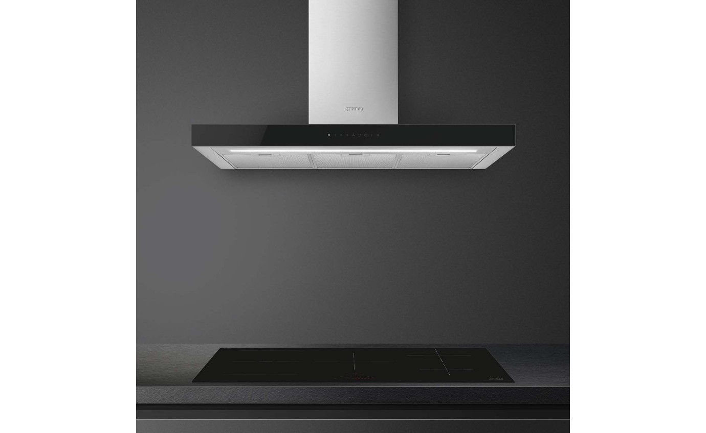 Smeg 90cm Decorative Wall Hood KBT9L4VN