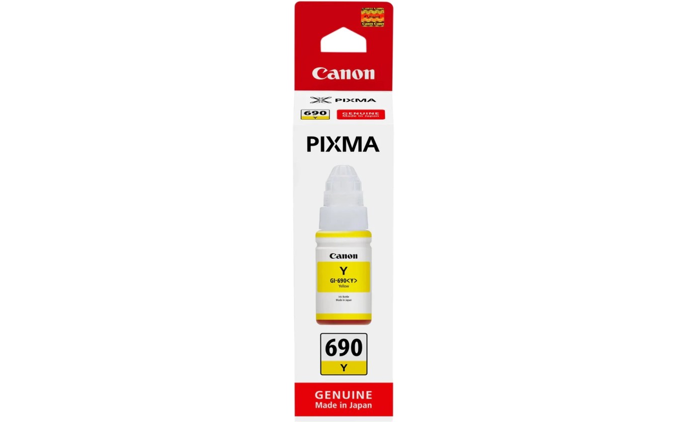 Canon GI 690 MegaTank Ink Refill (Yellow) GI690Y