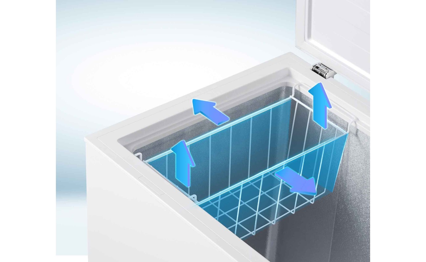 Hisense 300L Hybrid Chest Freezer (White) HRCF301