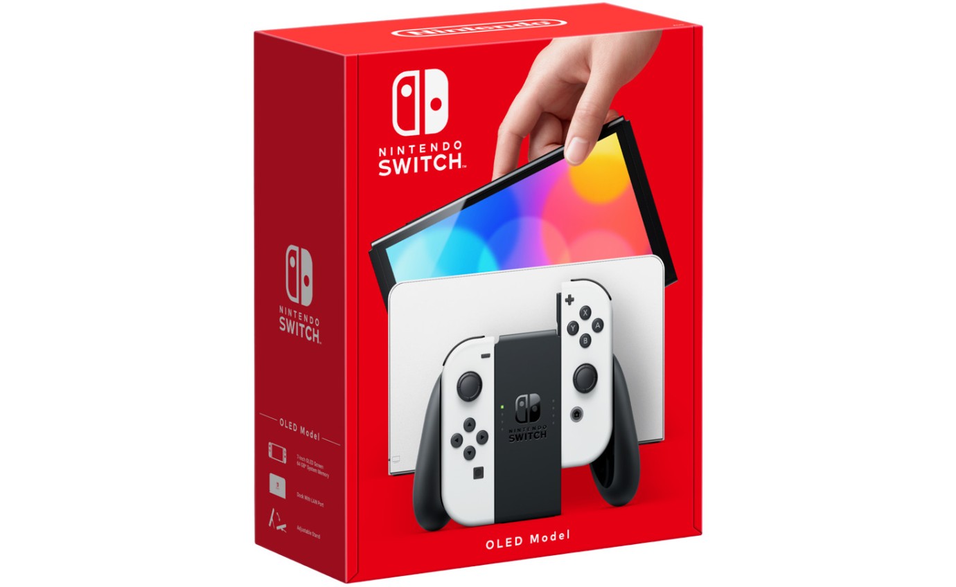 Nintendo Switch Console OLED Model (White) 160213