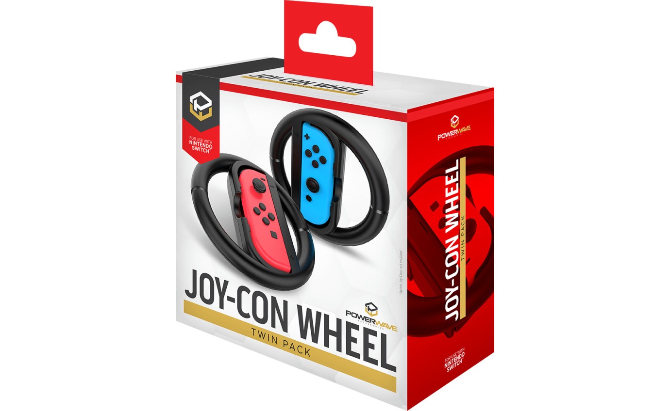 Powerwave Switch Joy Con Wheel Twin Pack for Nintendo Switch 143530