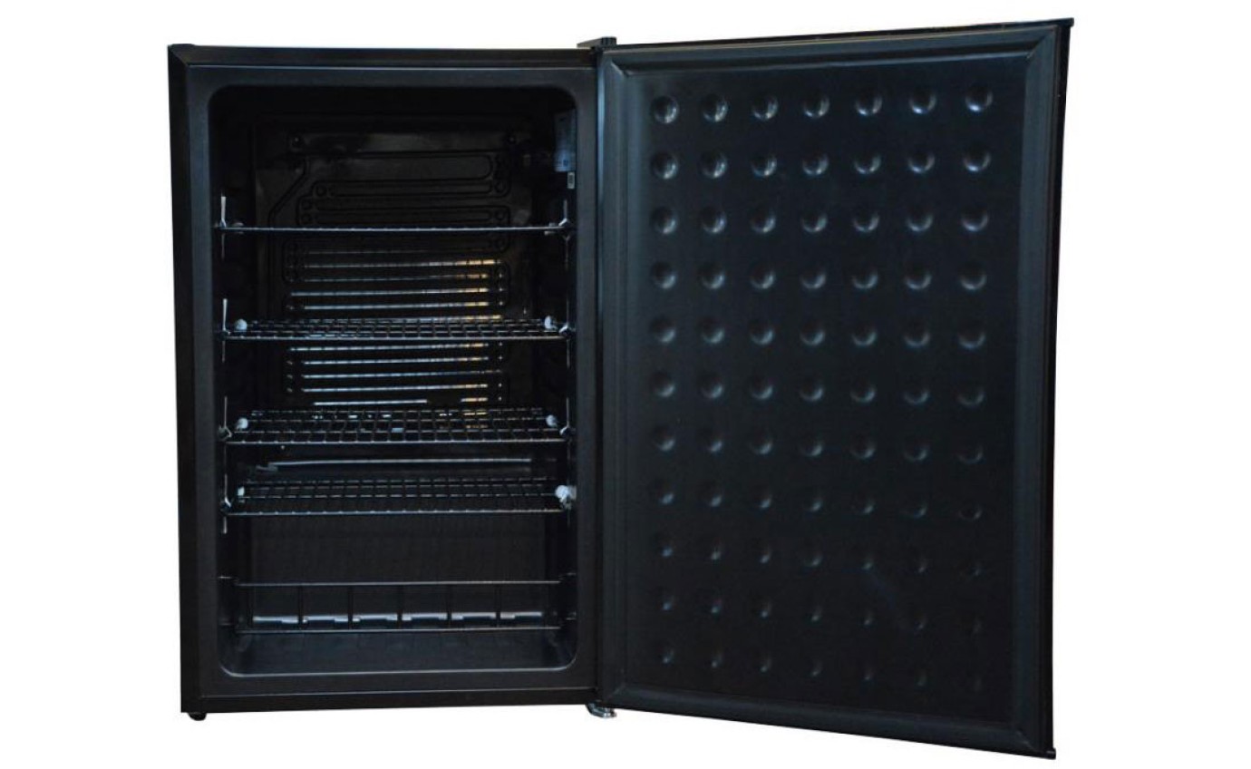 Husky 130L Solid Door Bar Fridge (Black) CKK130264BKAUHU1