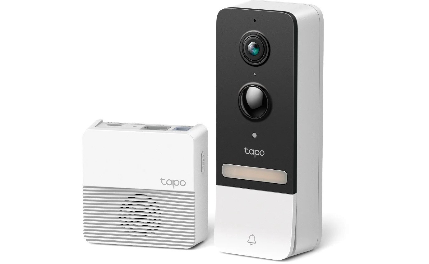 Tapo 2K Wireless Video Doorbell with Hub TAPOD230S1