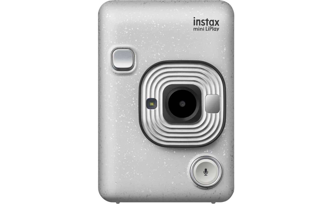 Fujifilm Instax mini LiPlay Instant Film Camera (Stone White) 87099