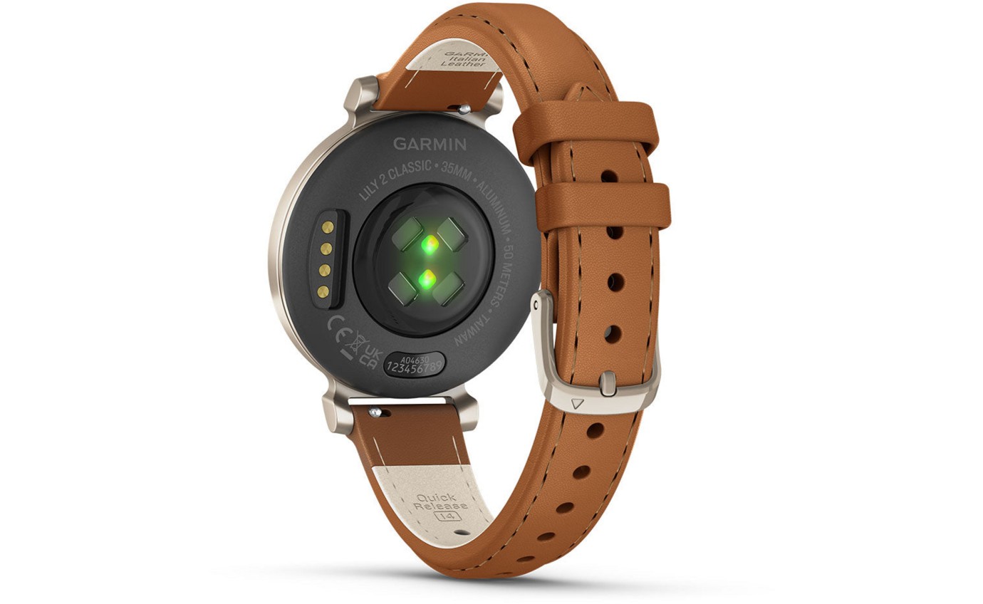 Garmin Lily&reg; 2 Smartwatch (Cream Gold/Tan) 0100283902