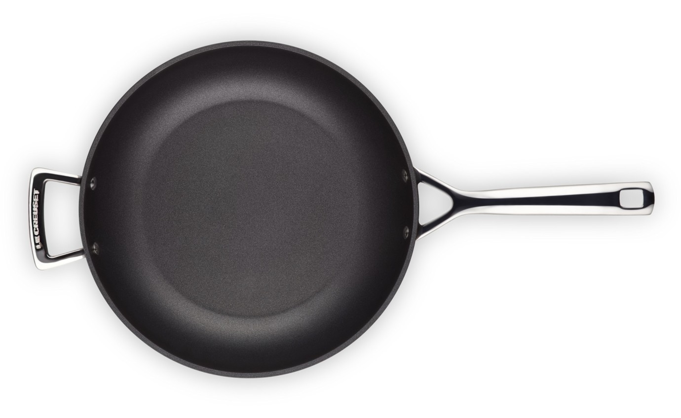 Le Creuset 30cm Deep Frying Pan with Helper Handle 51101300010202