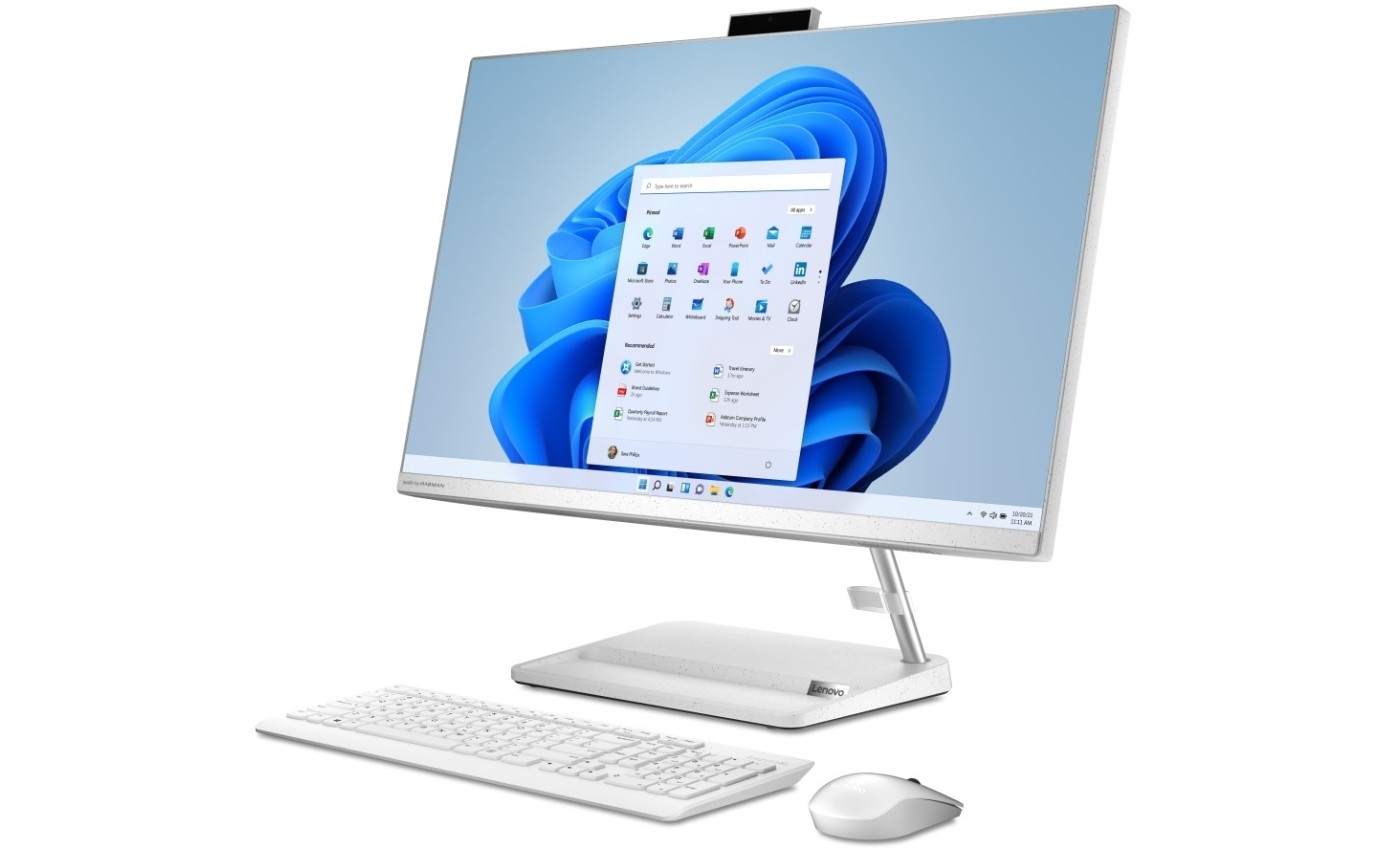Lenovo 27 inch IdeaCentre AIO PC Ryzen 5 7430U 16GB RAM 512GB W11H F0FY00NFAU