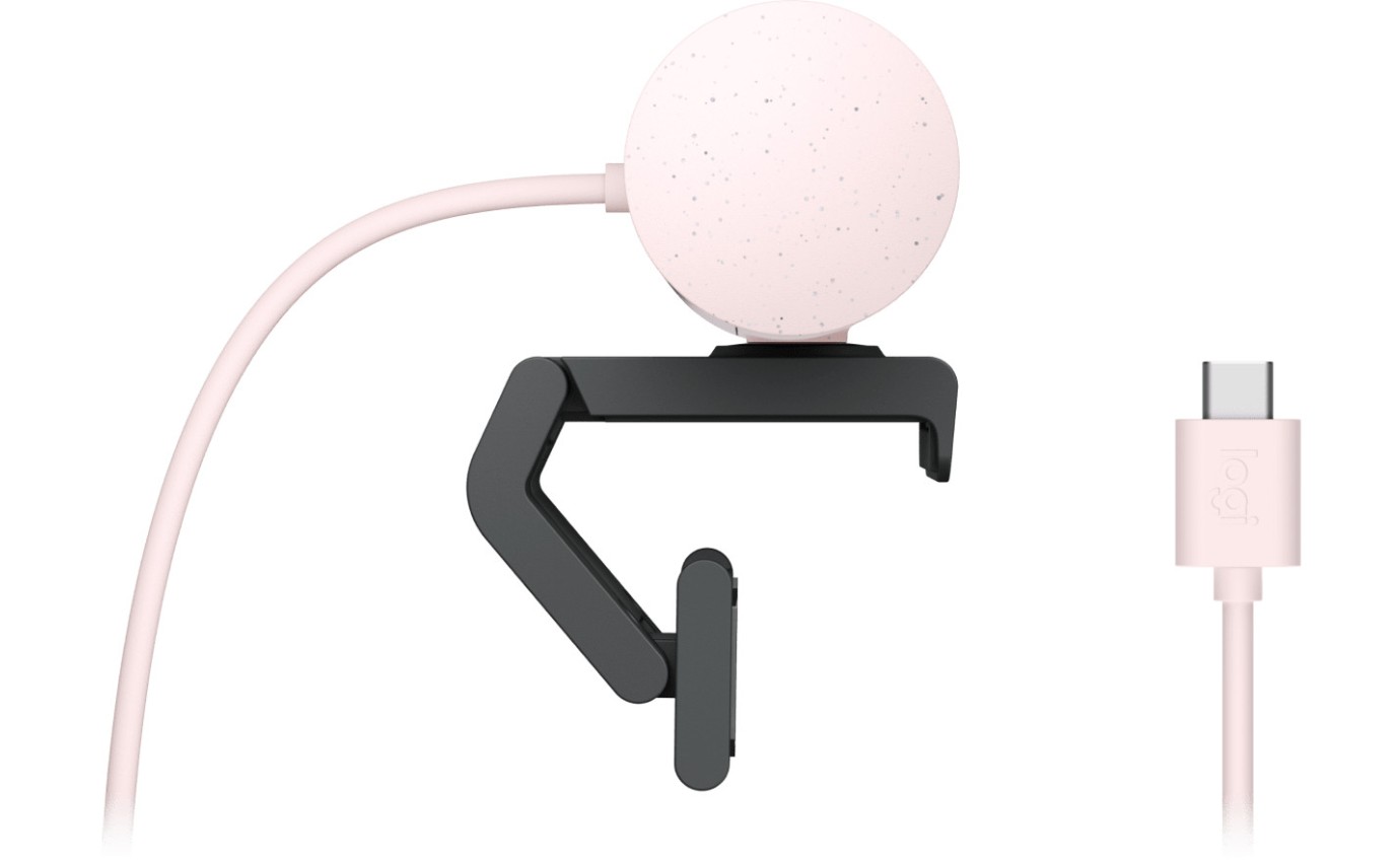 Logitech Brio 500 HDR Full HD Webcam (Rose) 960001433